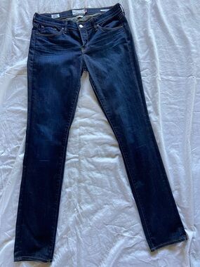 Lucky Brand Women's Dark Indigo Skinny Jeans - 10